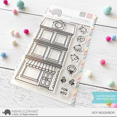 Mama Elephant Clear Stamps - Hey Neighbor